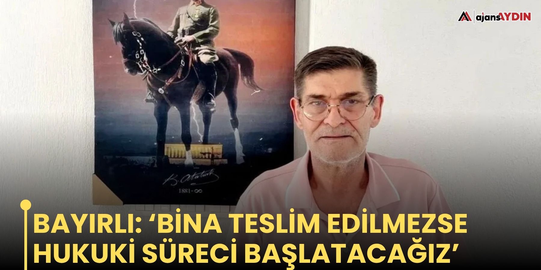 Bayırlı: ‘Bina teslim edilmezse hukuki süreci başlatacağız’