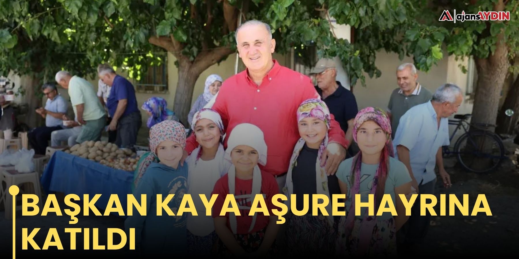 Başkan Kaya aşure hayrına katıldı