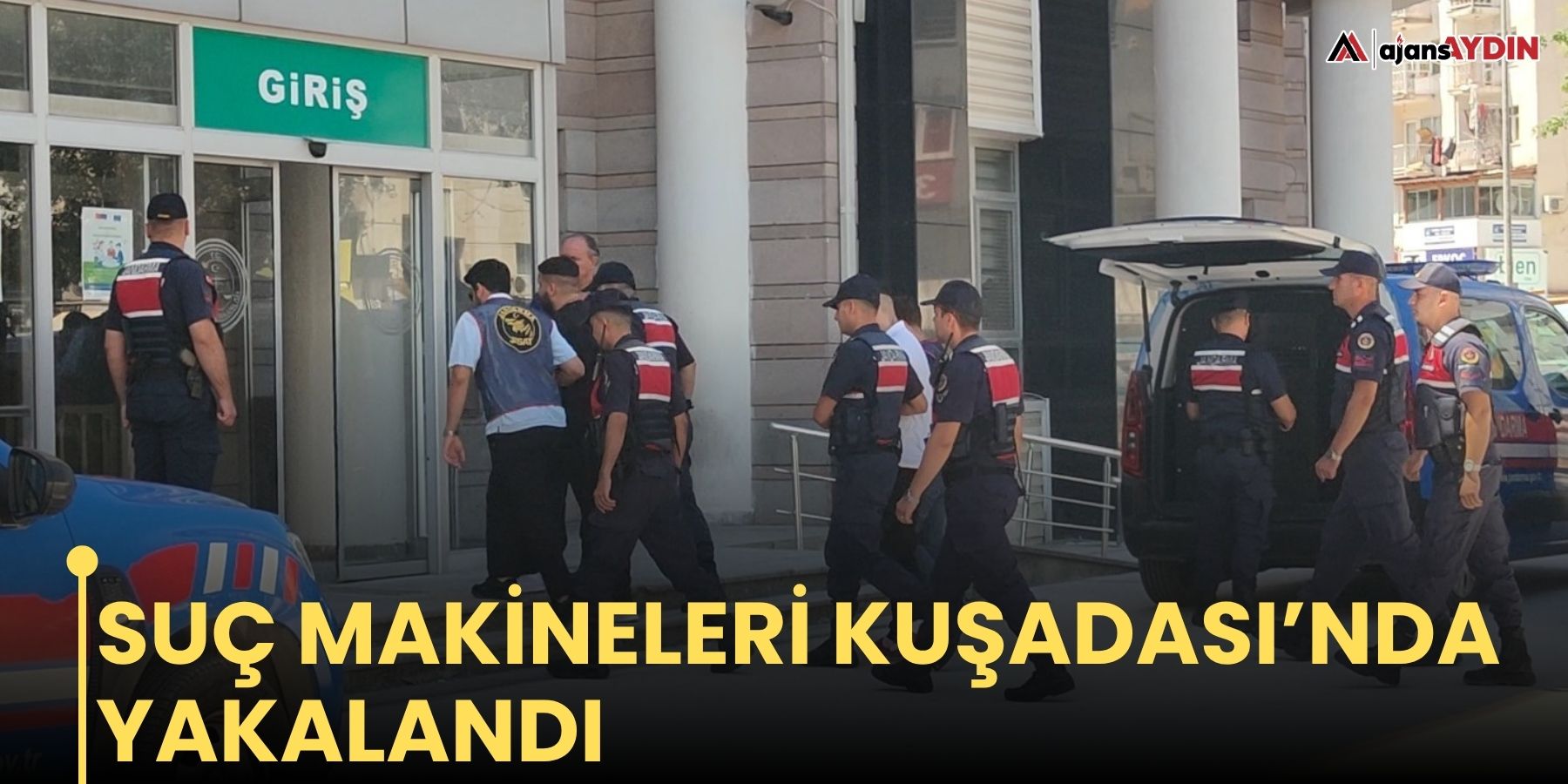 Suç makineleri Kuşadası’nda yakalandı