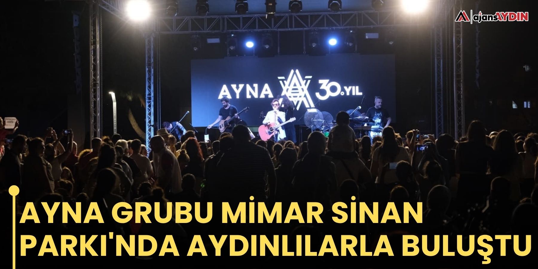 Ayna Grubu Mimar Sinan Parkı'nda Aydınlılarla buluştu