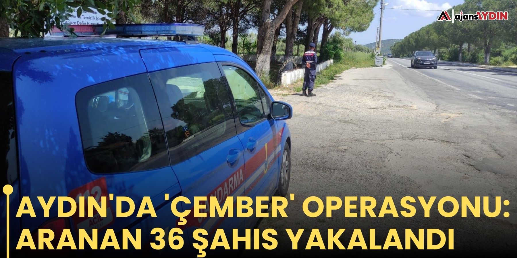 Aydın'da 'Çember' operasyonu: aranan 36 şahıs yakalandı