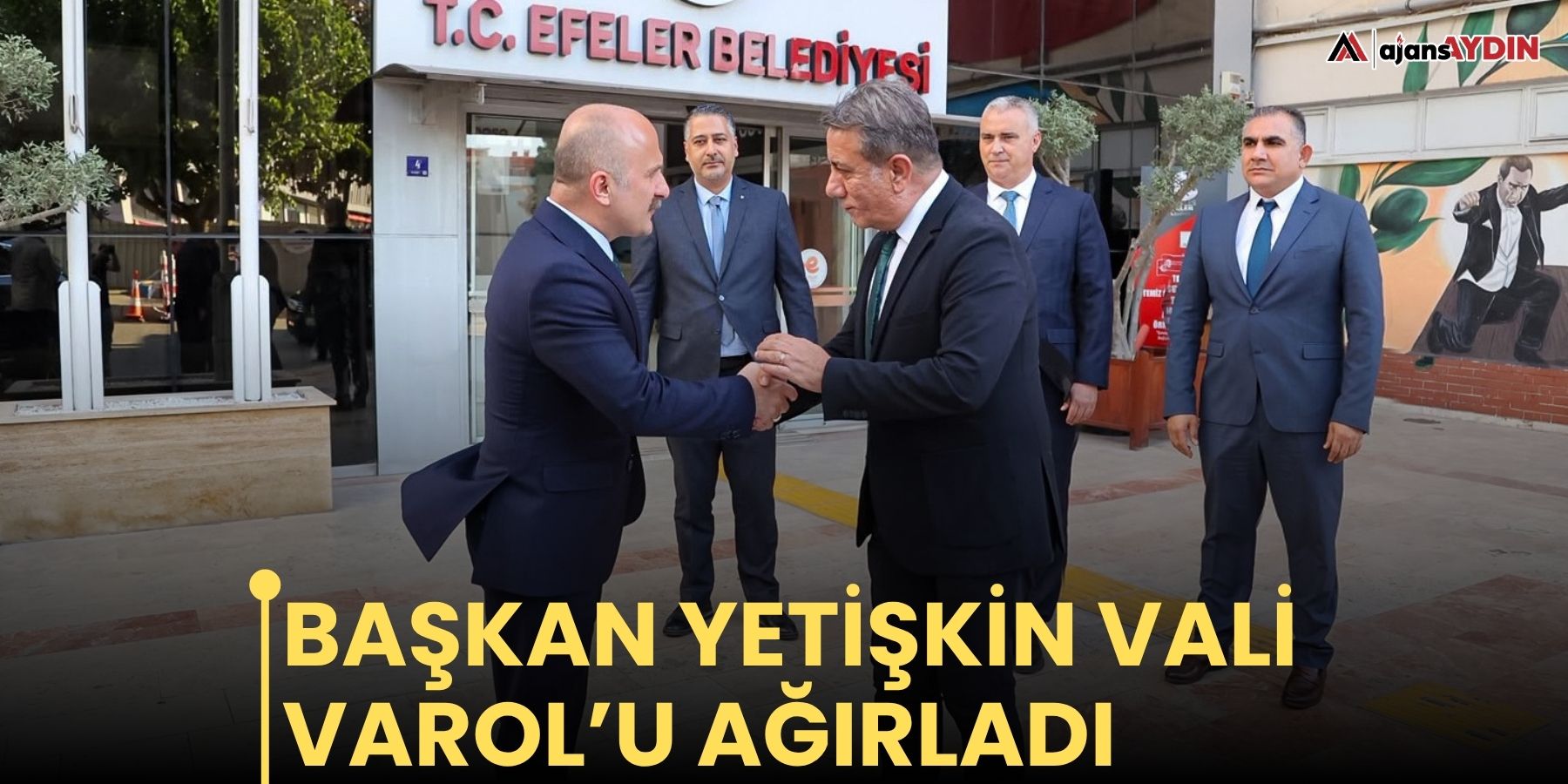 Başkan Yetişkin Vali Varol’u ağırladı