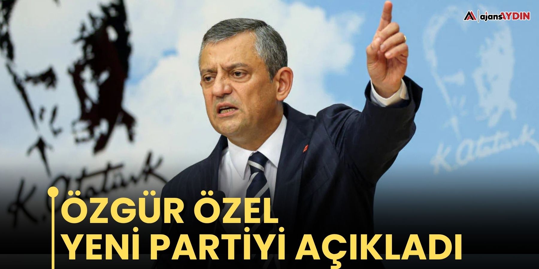Özgür Özel  yenİ partİyİ  açıkladı
