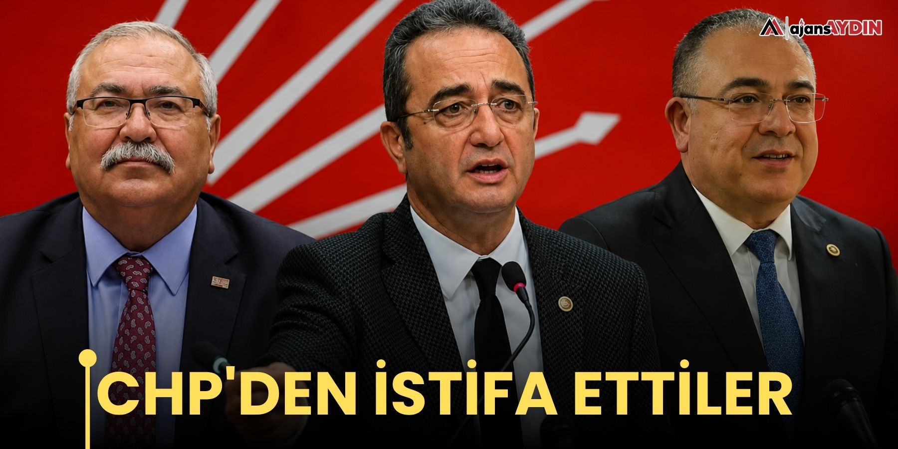 CHP'den istifa ettiler