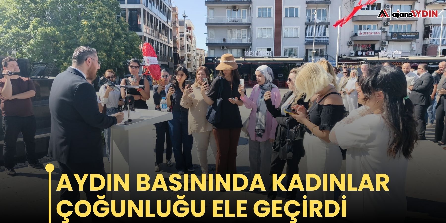 Aydın basınında kadınlar çoğunluğu ele geçirdi