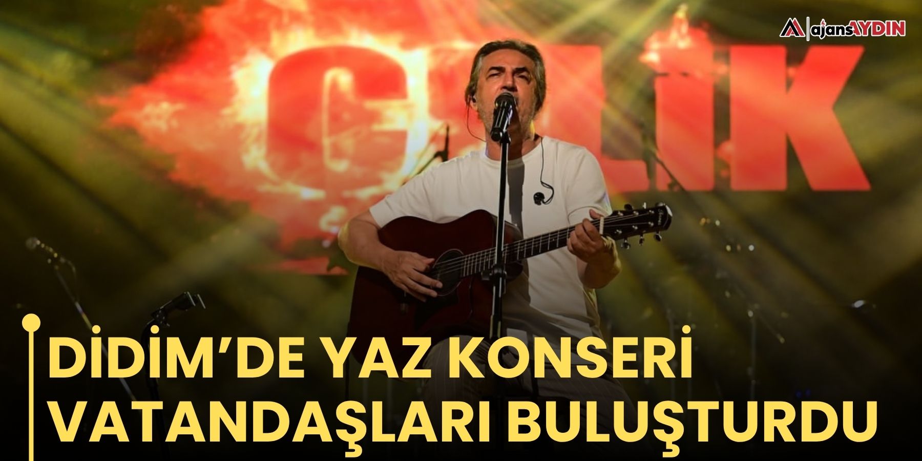 Didim’de Yaz Konseri vatandaşları buluşturdu