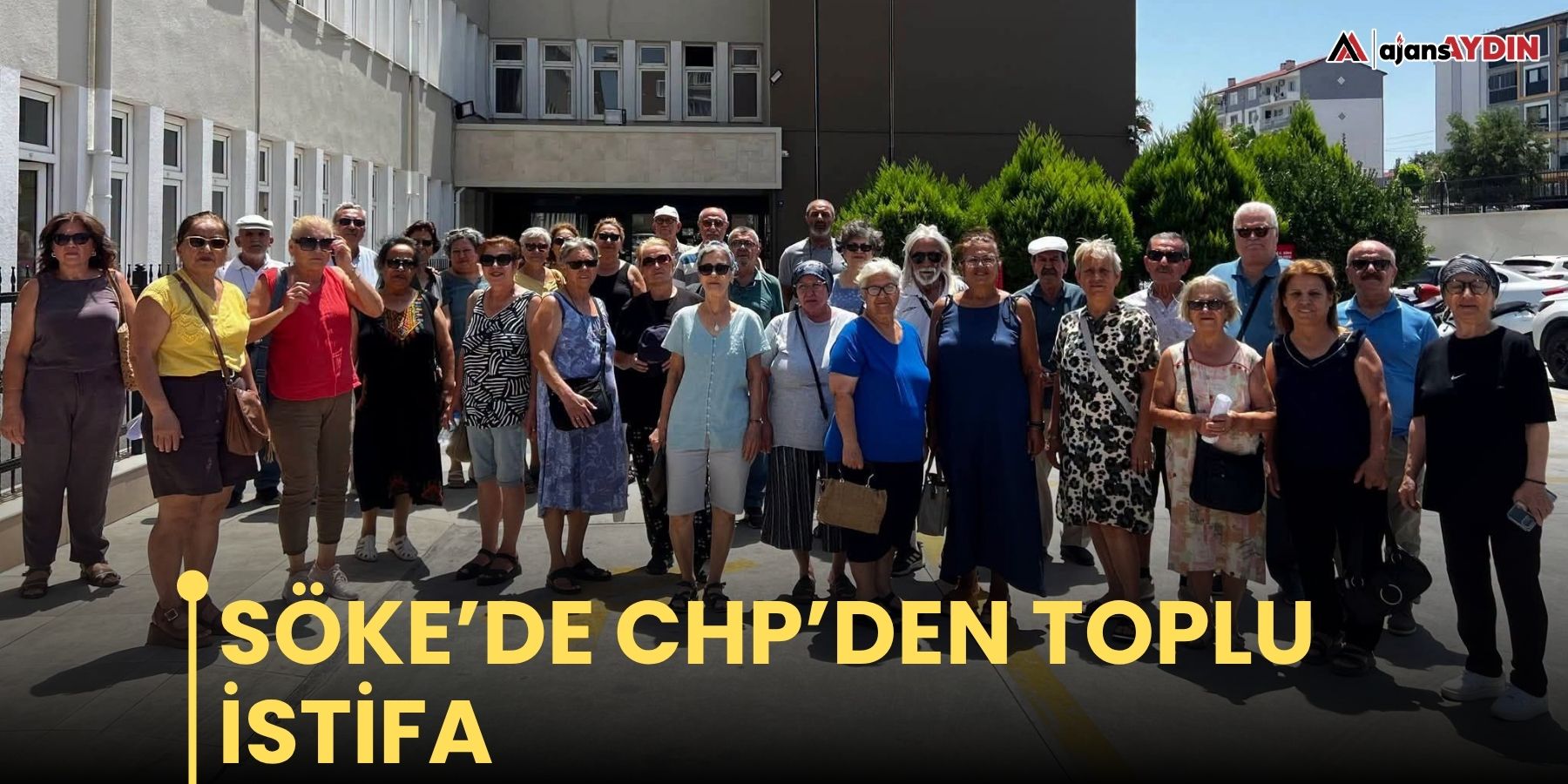 Söke’de CHP’den toplu istifa