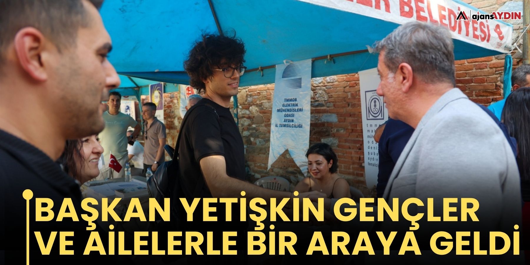 Başkan Yetişkin Gençler Ve Ailelerle Bir Araya Geldi