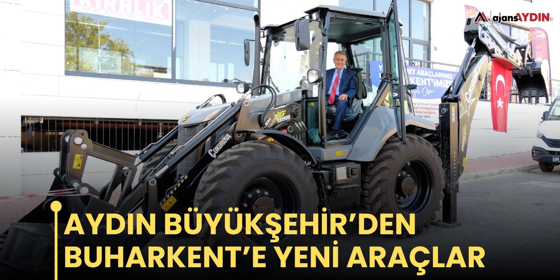 Aydın Büyükşehir’den Buharkent’e yeni araçlar