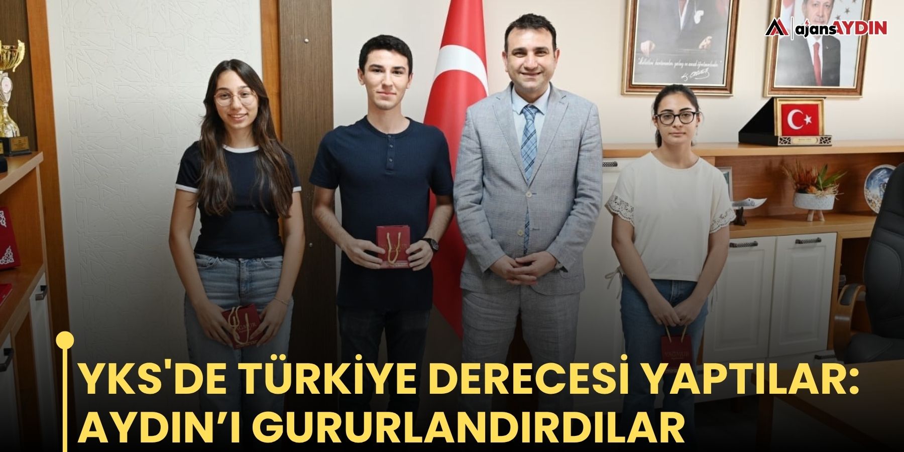 YKS'de Türkiye derecesi yaptılar: Aydın’ı gururlandırdılar