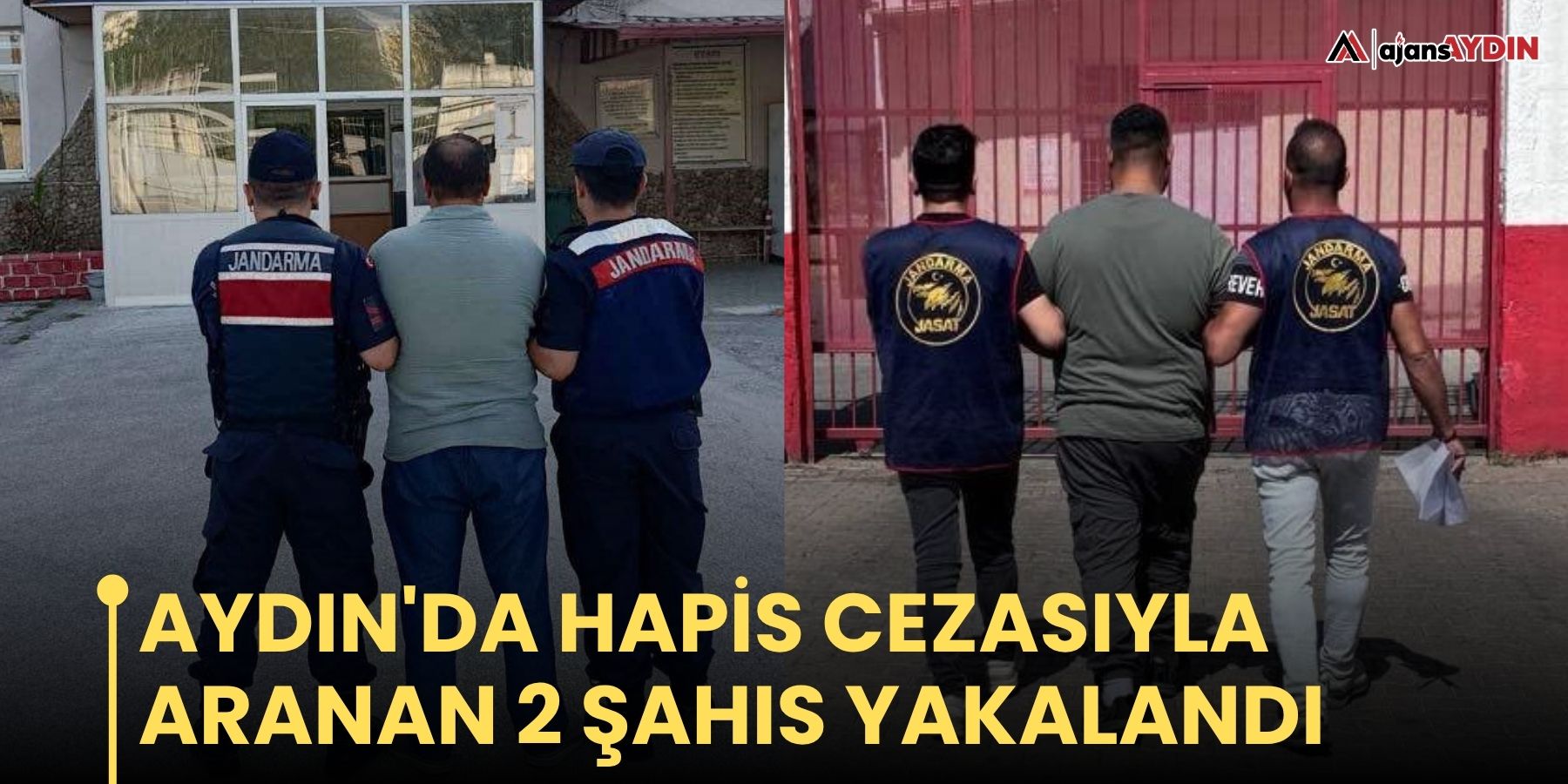 Aydın'da hapis cezasıyla aranan 2 şahıs yakalandı