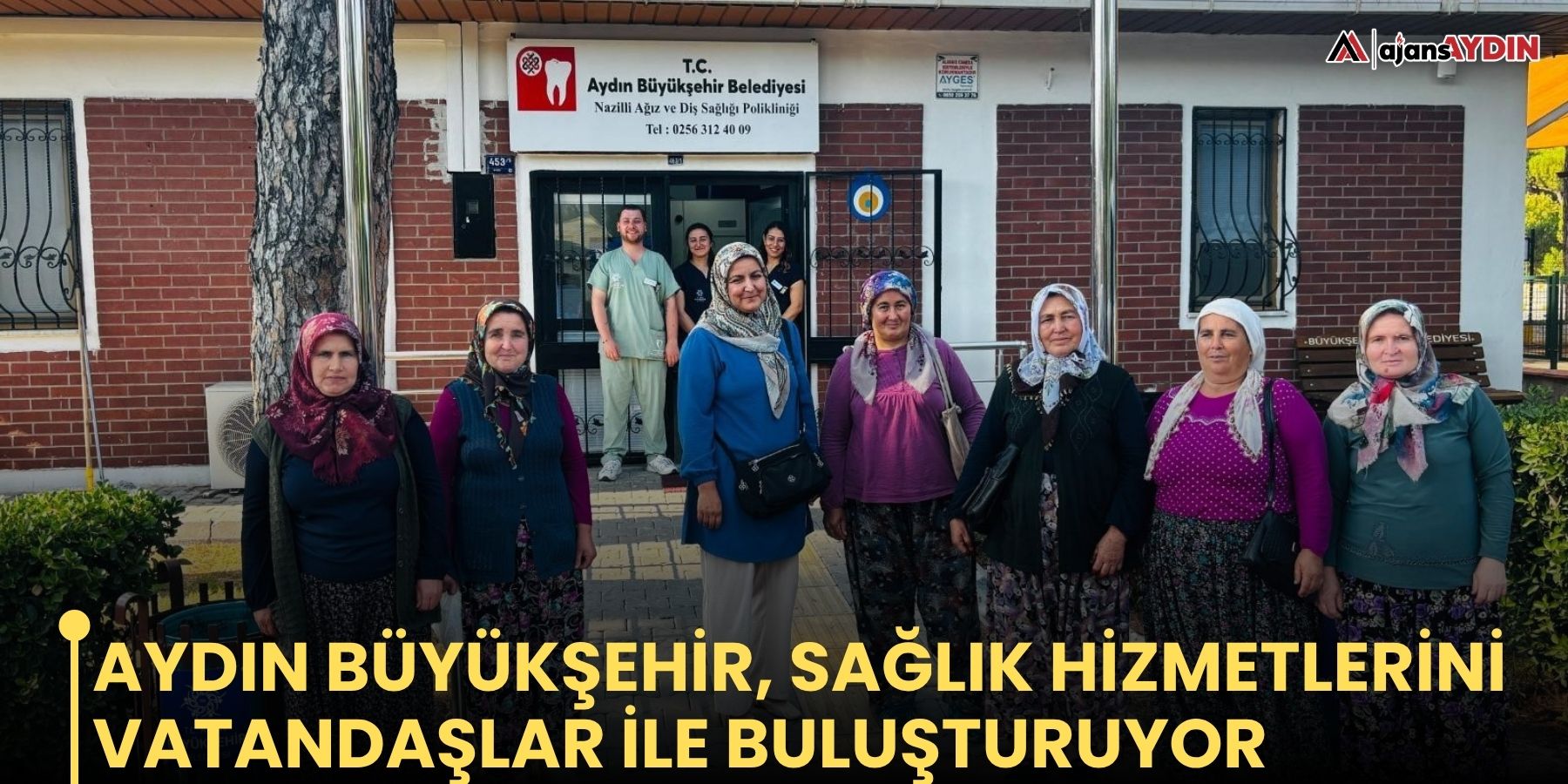 Aydın Büyükşehir, sağlık hizmetlerini vatandaşlar ile buluşturuyor