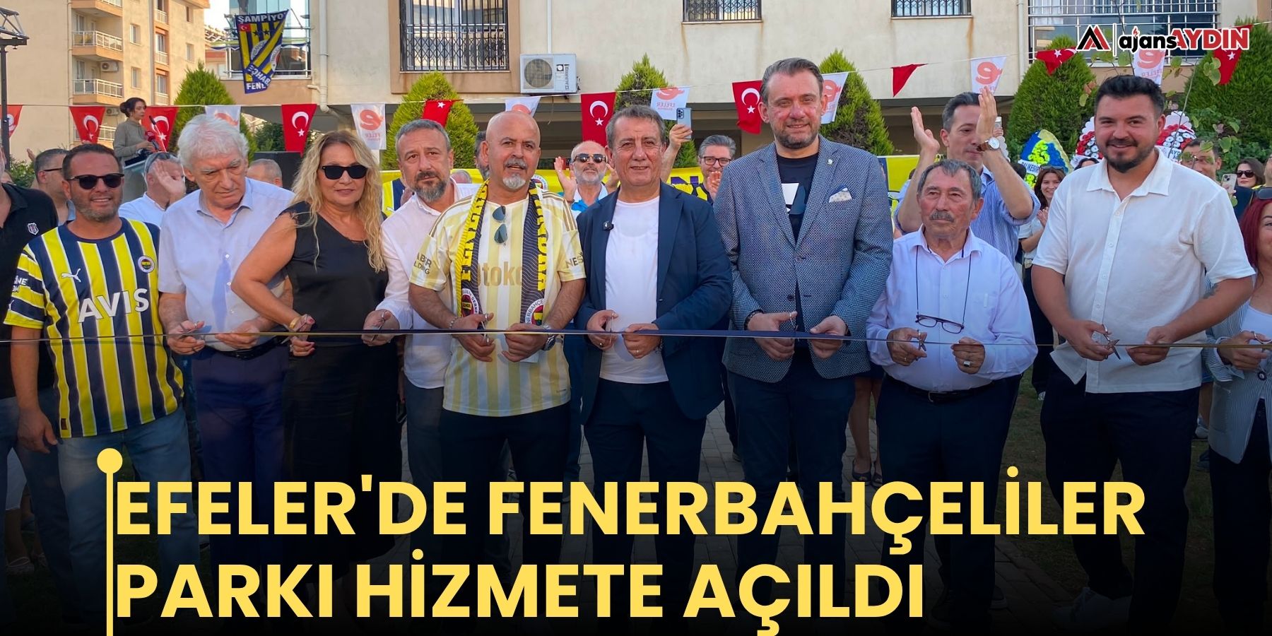 Efeler'de Fenerbahçeliler Parkı hizmete açıldı