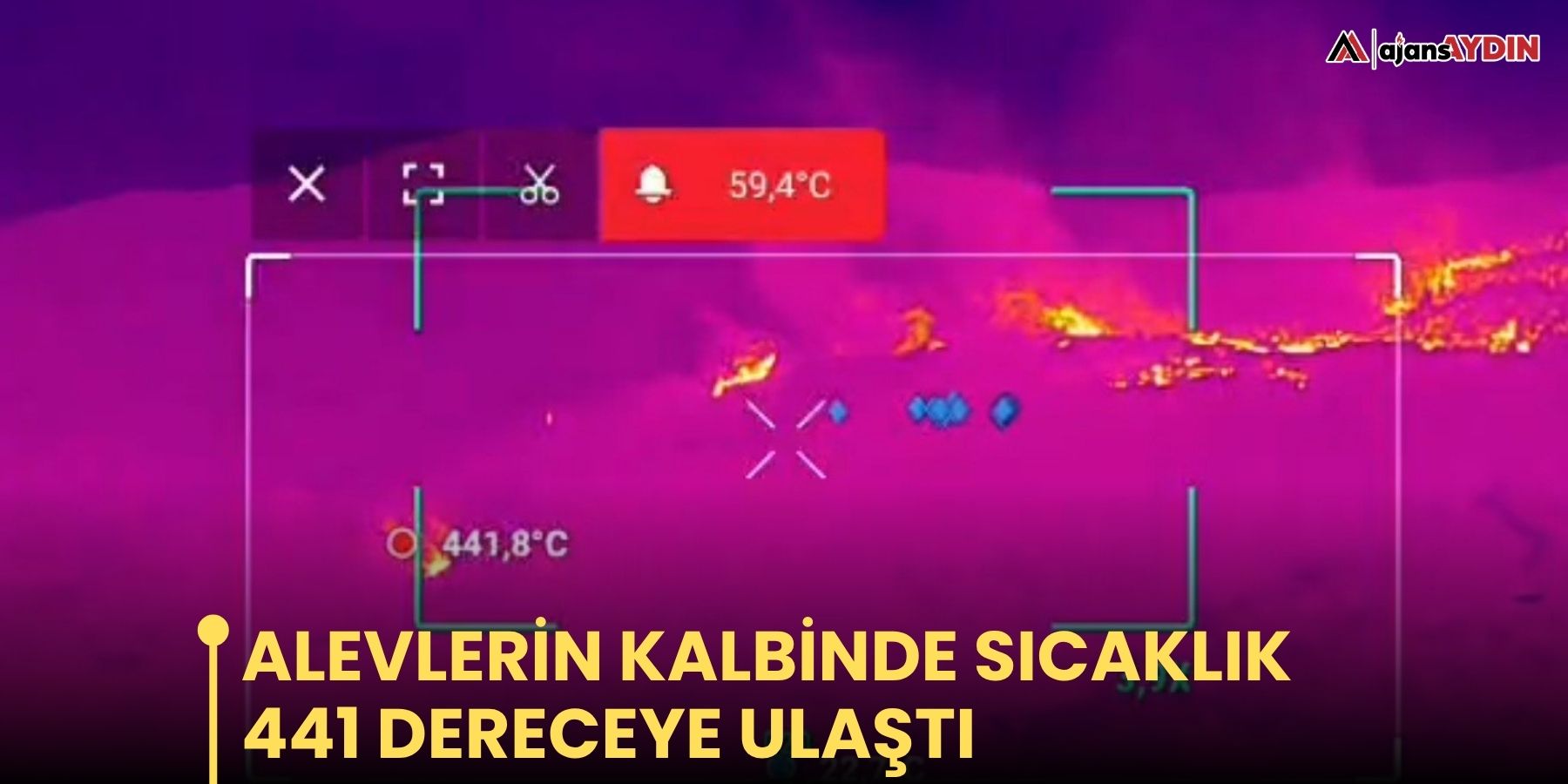 Alevlerin kalbinde sıcaklık 441 dereceye ulaştı