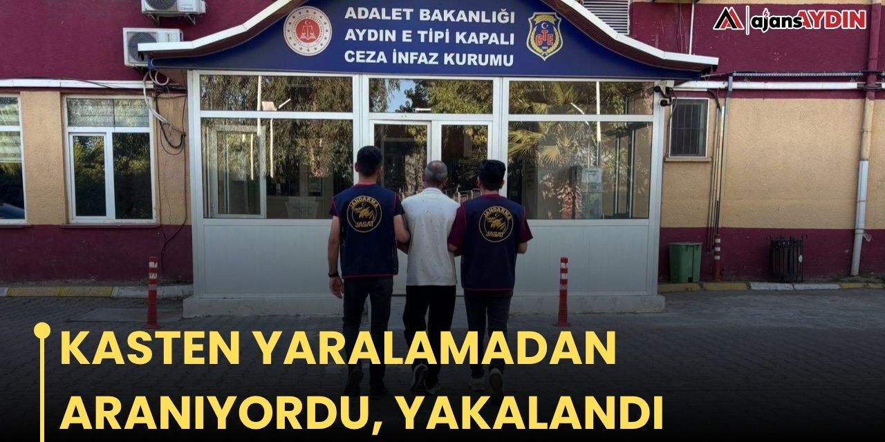 Kasten yaralamadan aranıyordu, yakalandı
