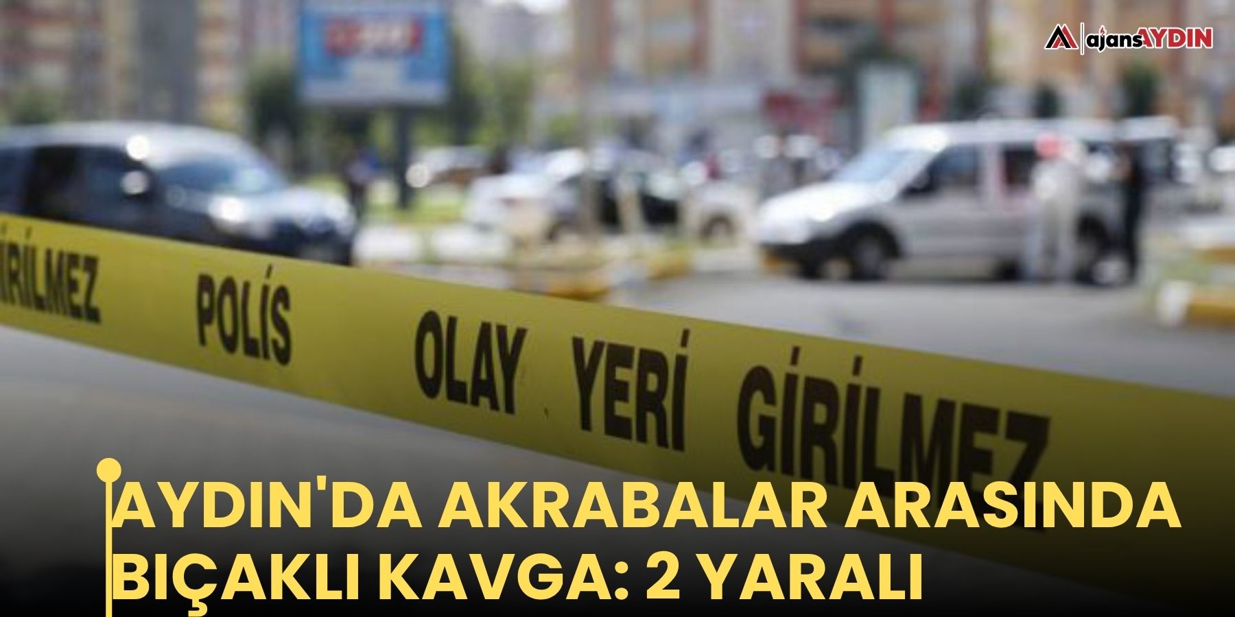 Aydın'da akrabalar arasında bıçaklı kavga: 2 yaralı