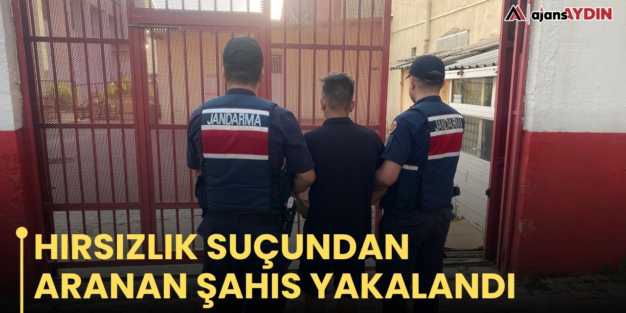 Hırsızlık suçundan aranan şahıs yakalandı