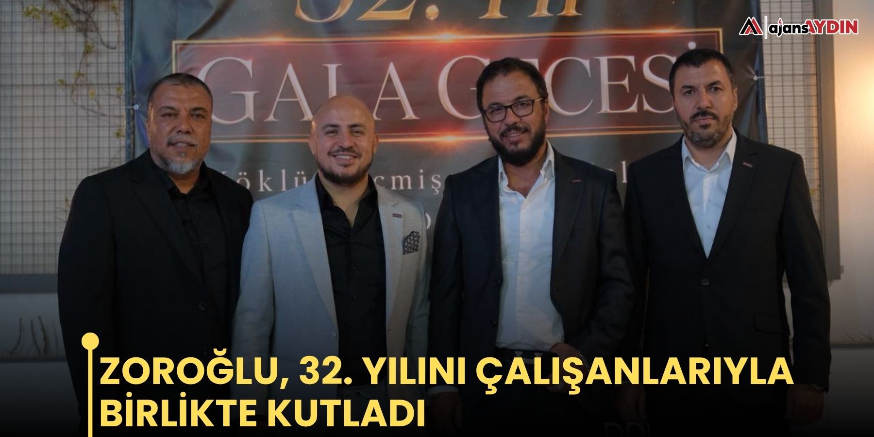 Zoroğlu, 32. Yılını Çalışanlarıyla Birlikte Kutladı