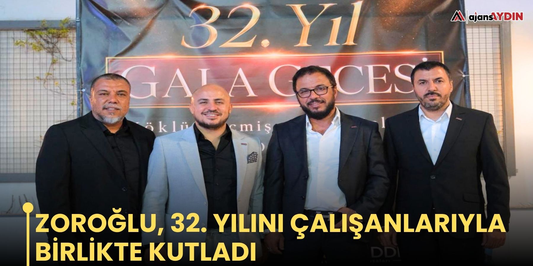 Zoroğlu, 32. Yılını Çalışanlarıyla Birlikte Kutladı