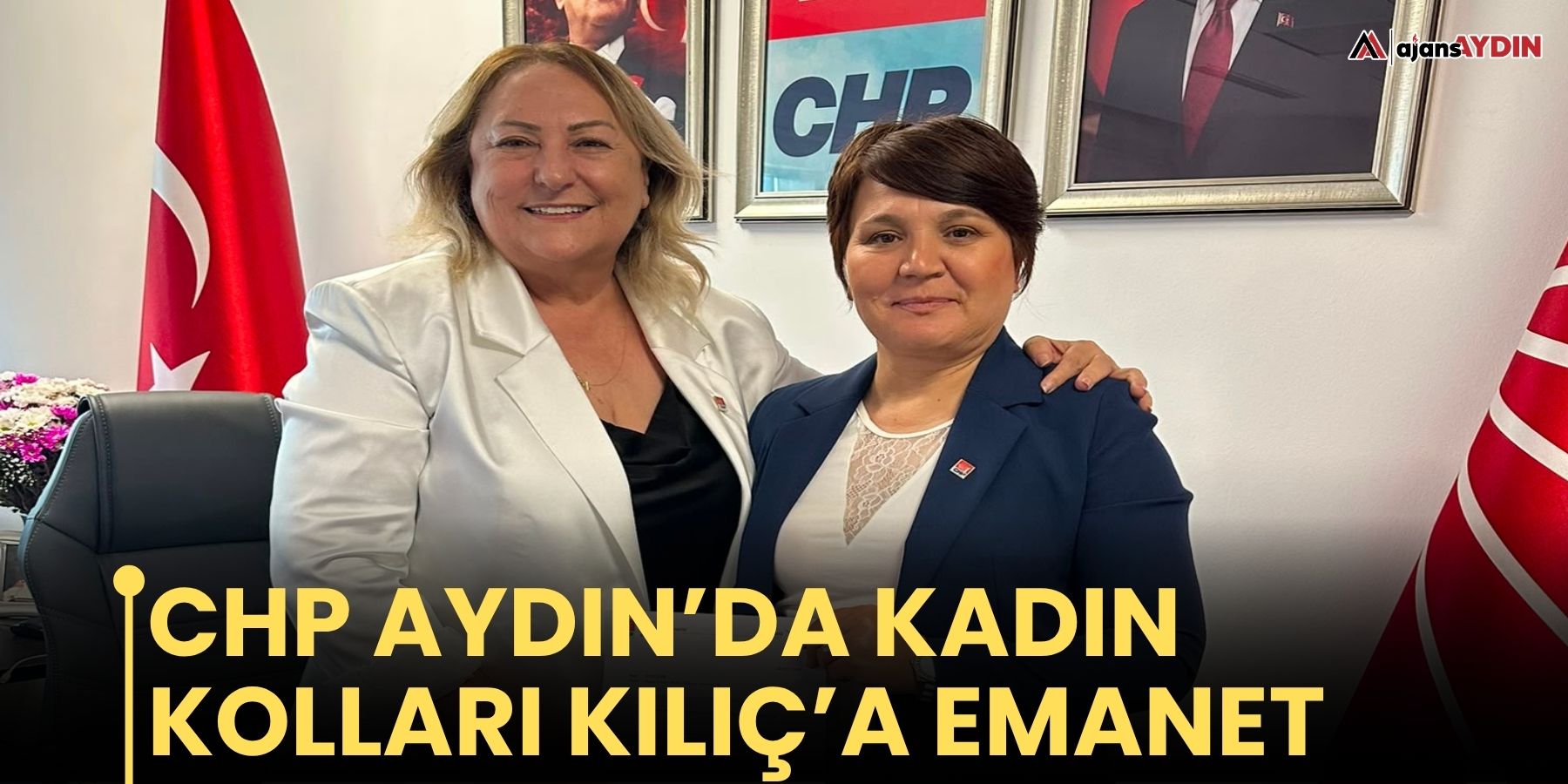CHP Aydın’da kadın kollarının yeni başkanı belli oldu