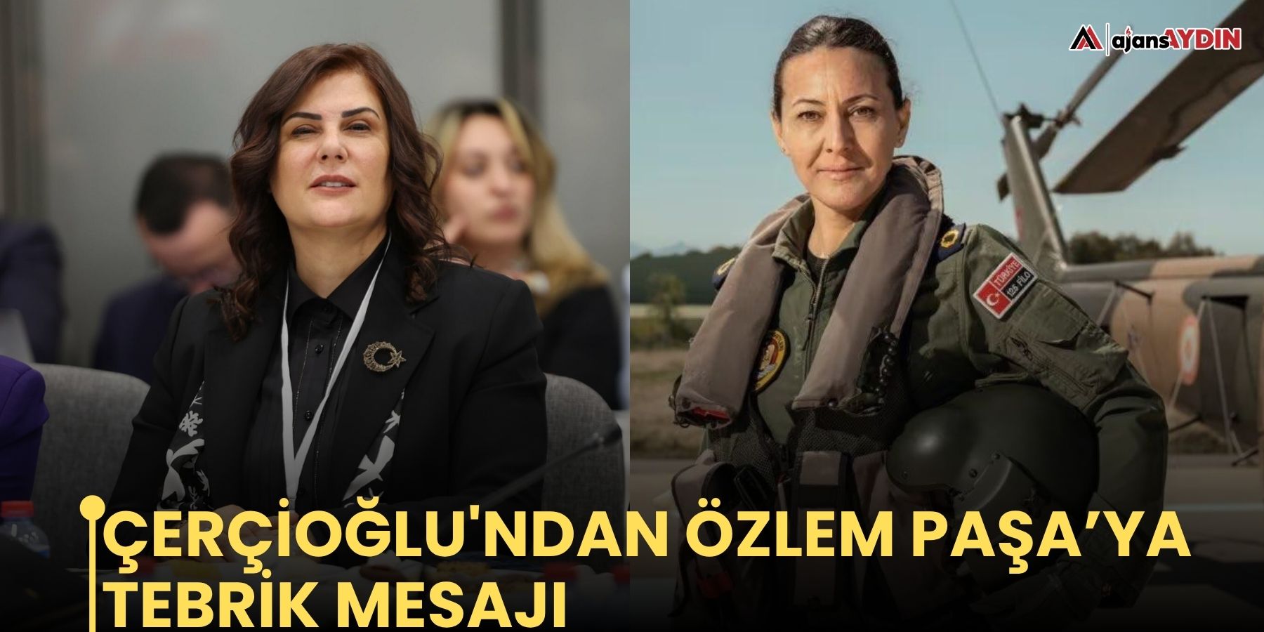 Çerçioğlu'ndan Özlem Paşa’ya tebrik mesajı