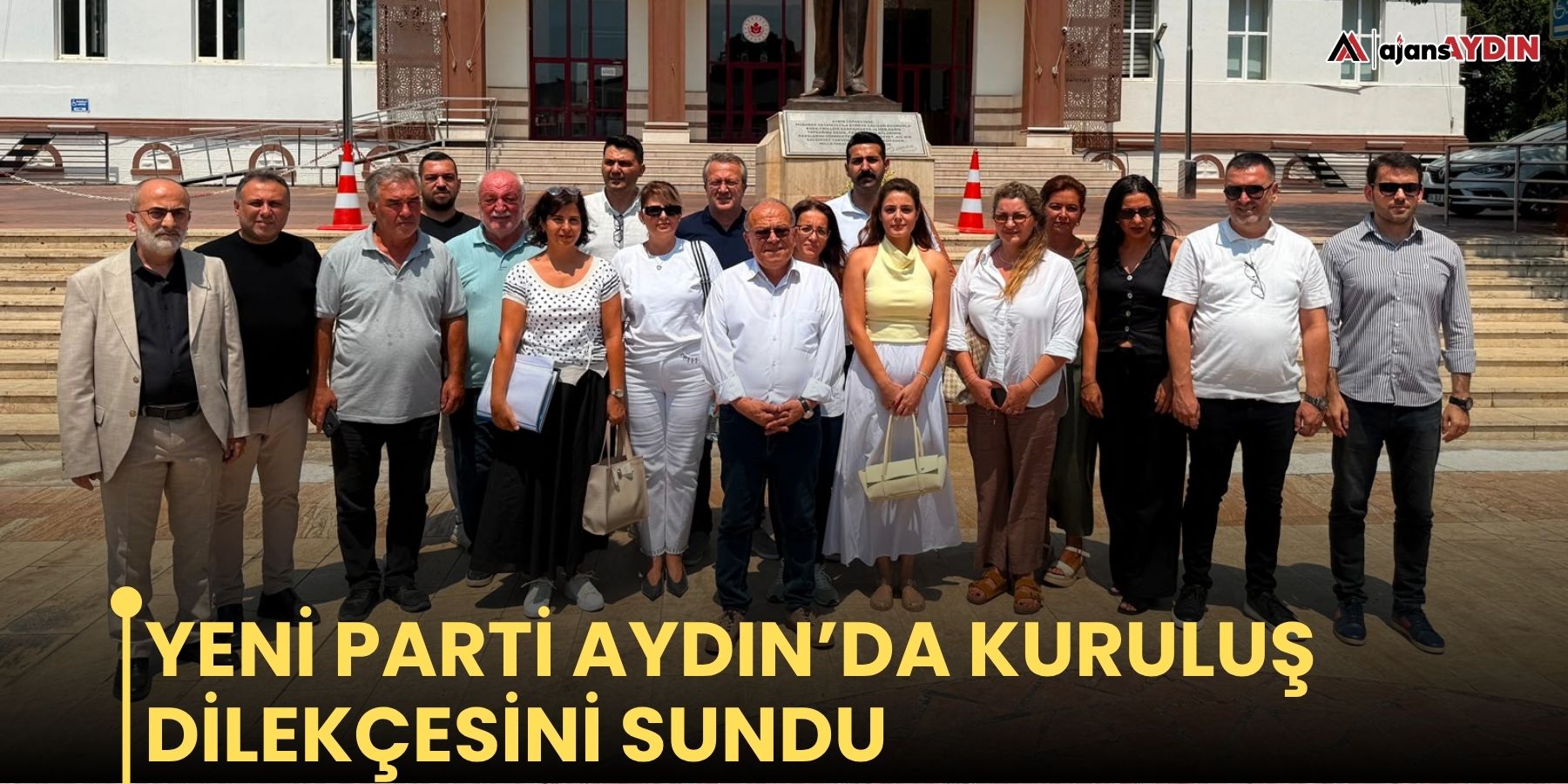 Yeni Parti Aydın’da kuruluş dilekçesini sundu