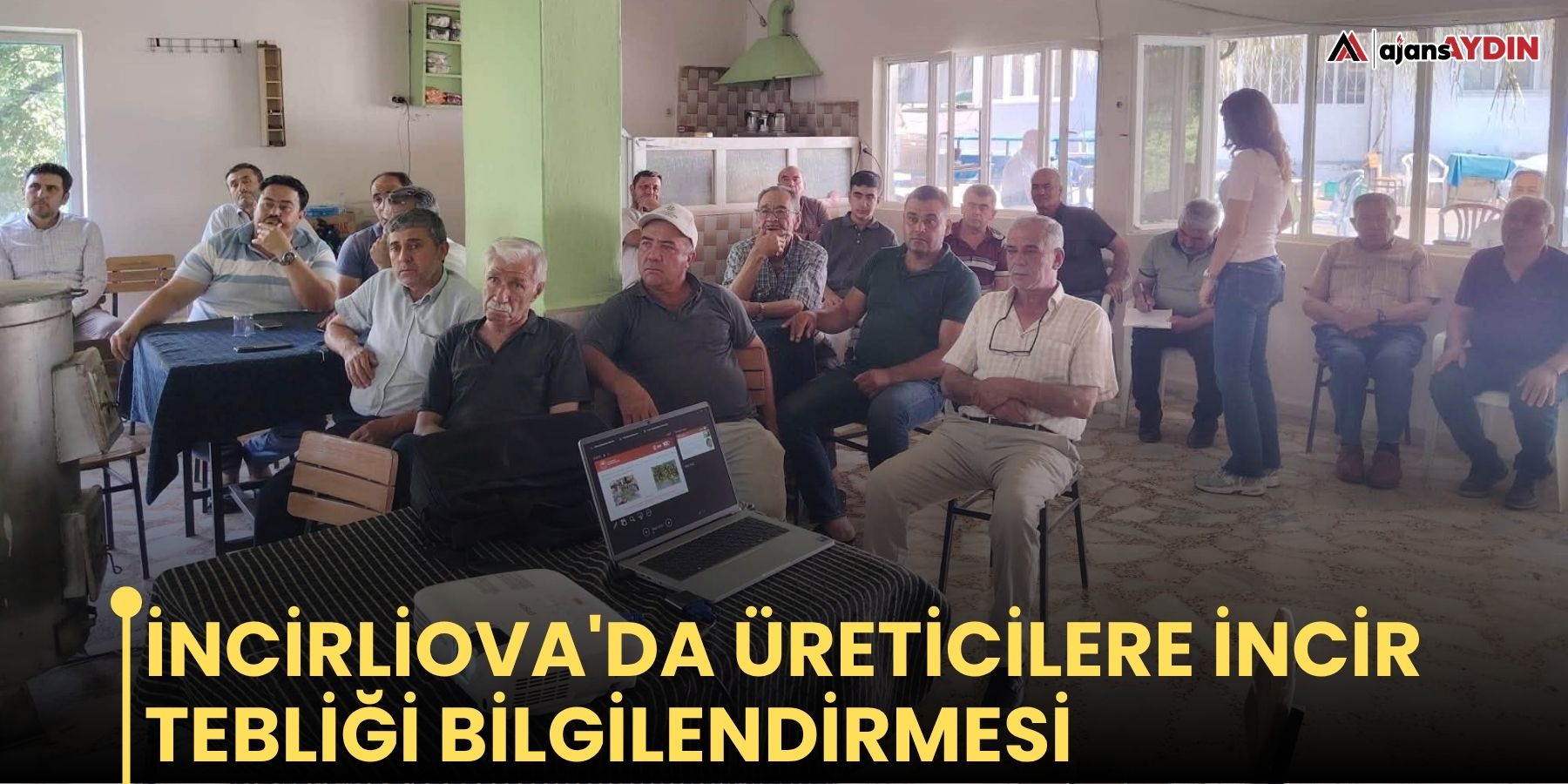 İncirliova'da üreticilere İncir Tebliği bilgilendirmesi