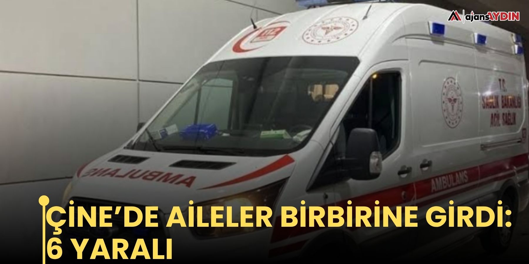 Çine’de aileler birbirine girdi: 6 yaralı