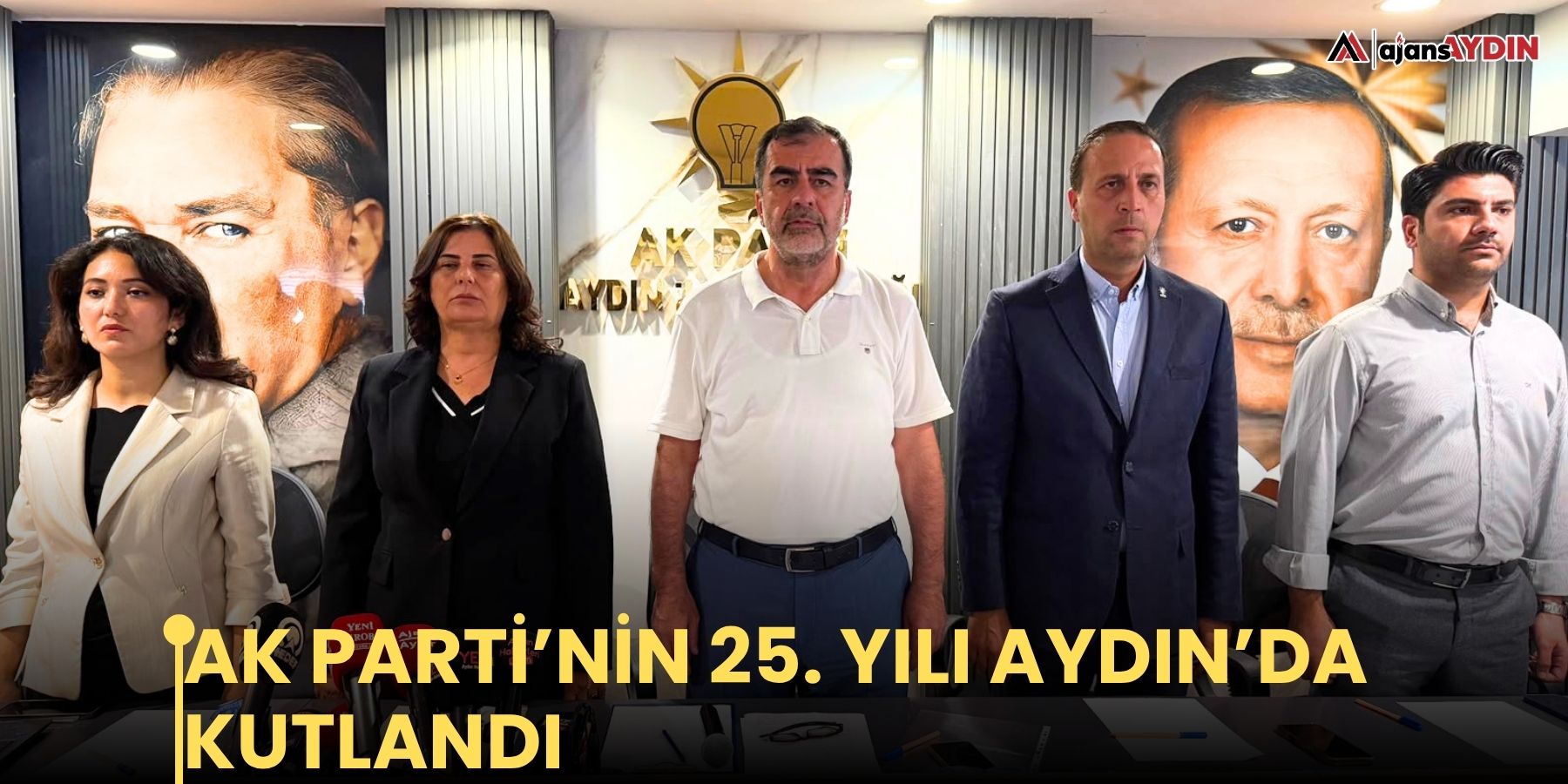 AK Parti’nin 25. yılı Aydın’da kutlandı