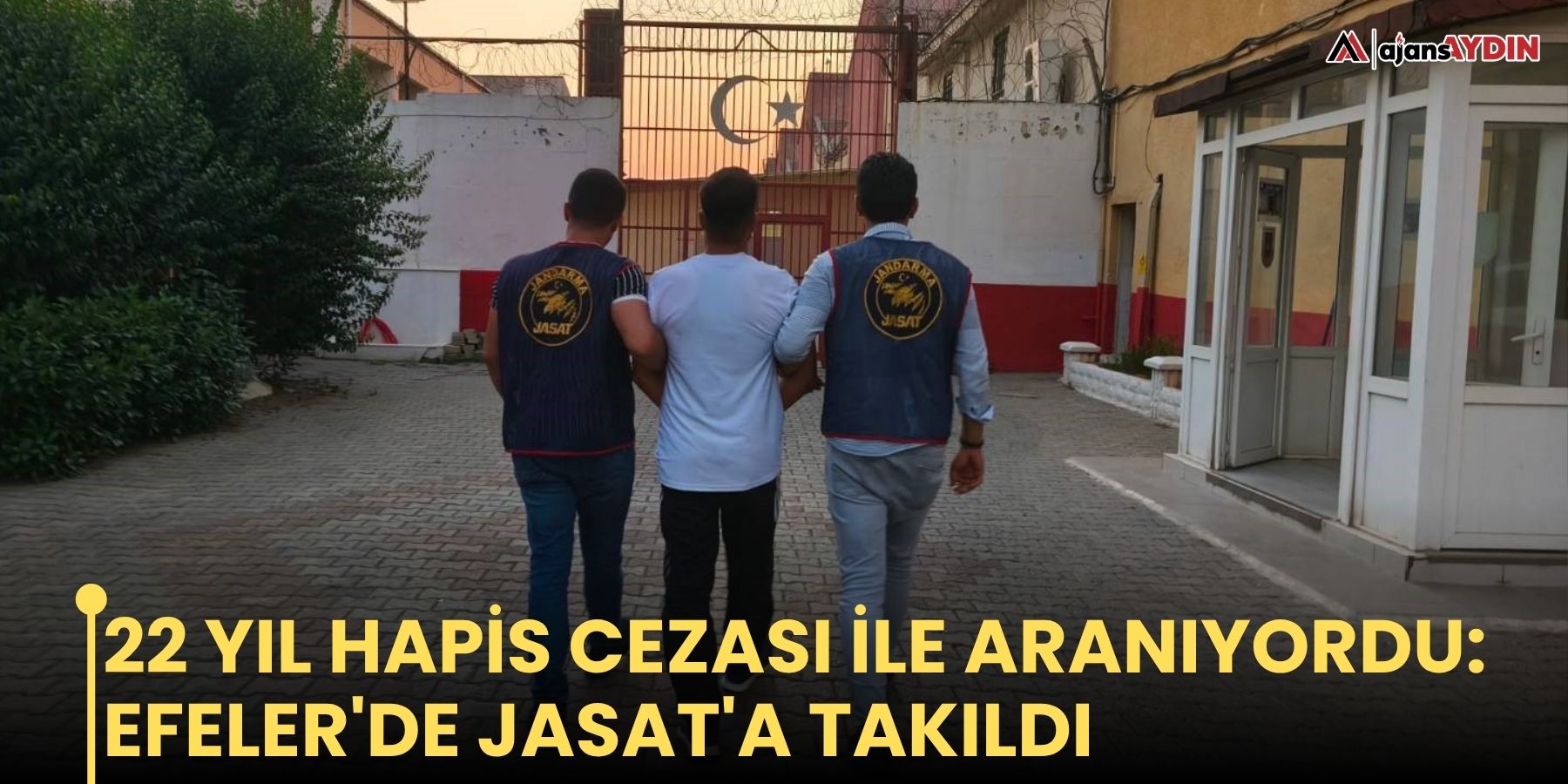 22 yıl hapis cezası ile aranıyordu: Efeler'de JASAT'a takıldı