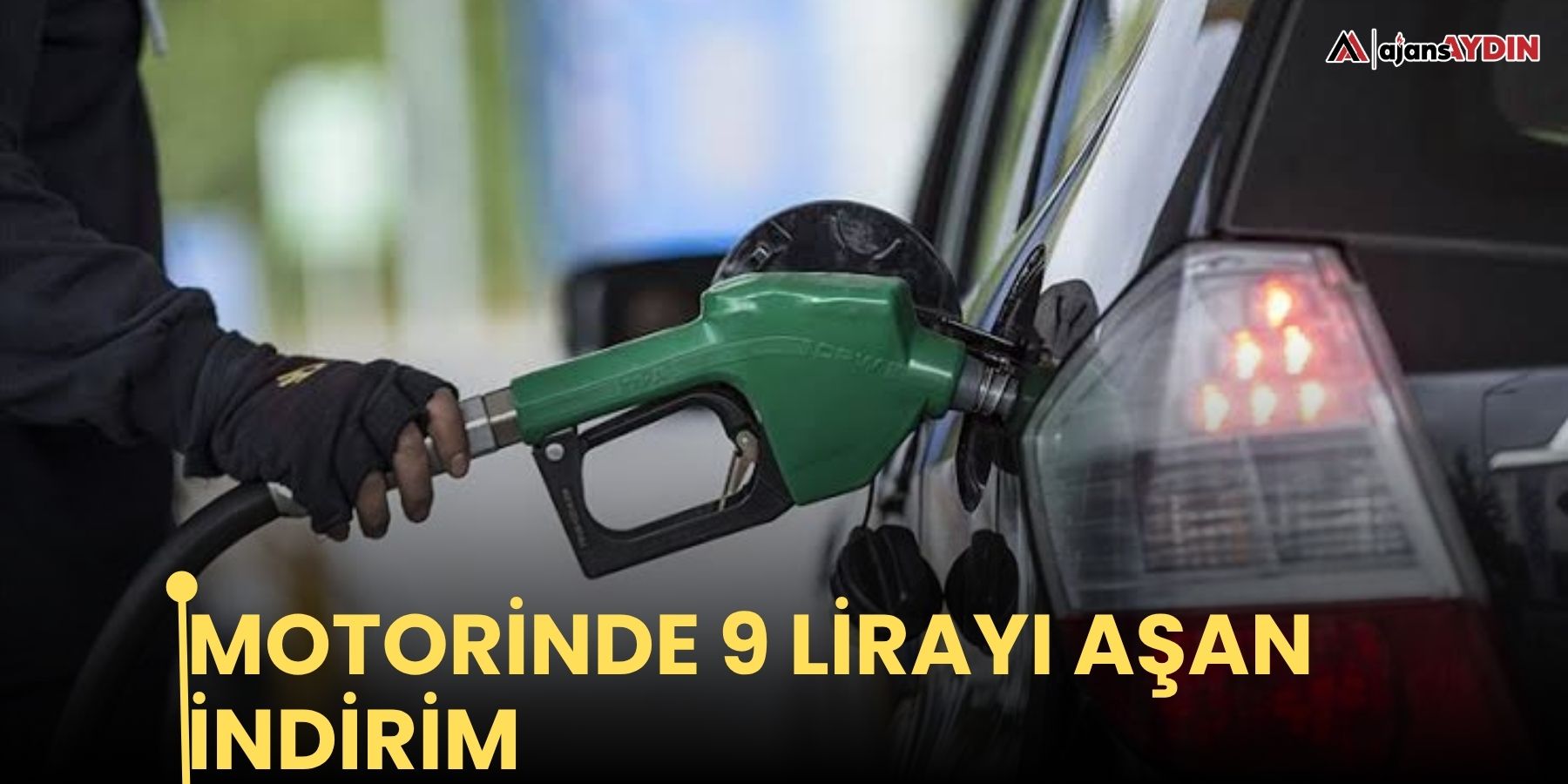 Motorinde 9 lirayı aşan indirim
