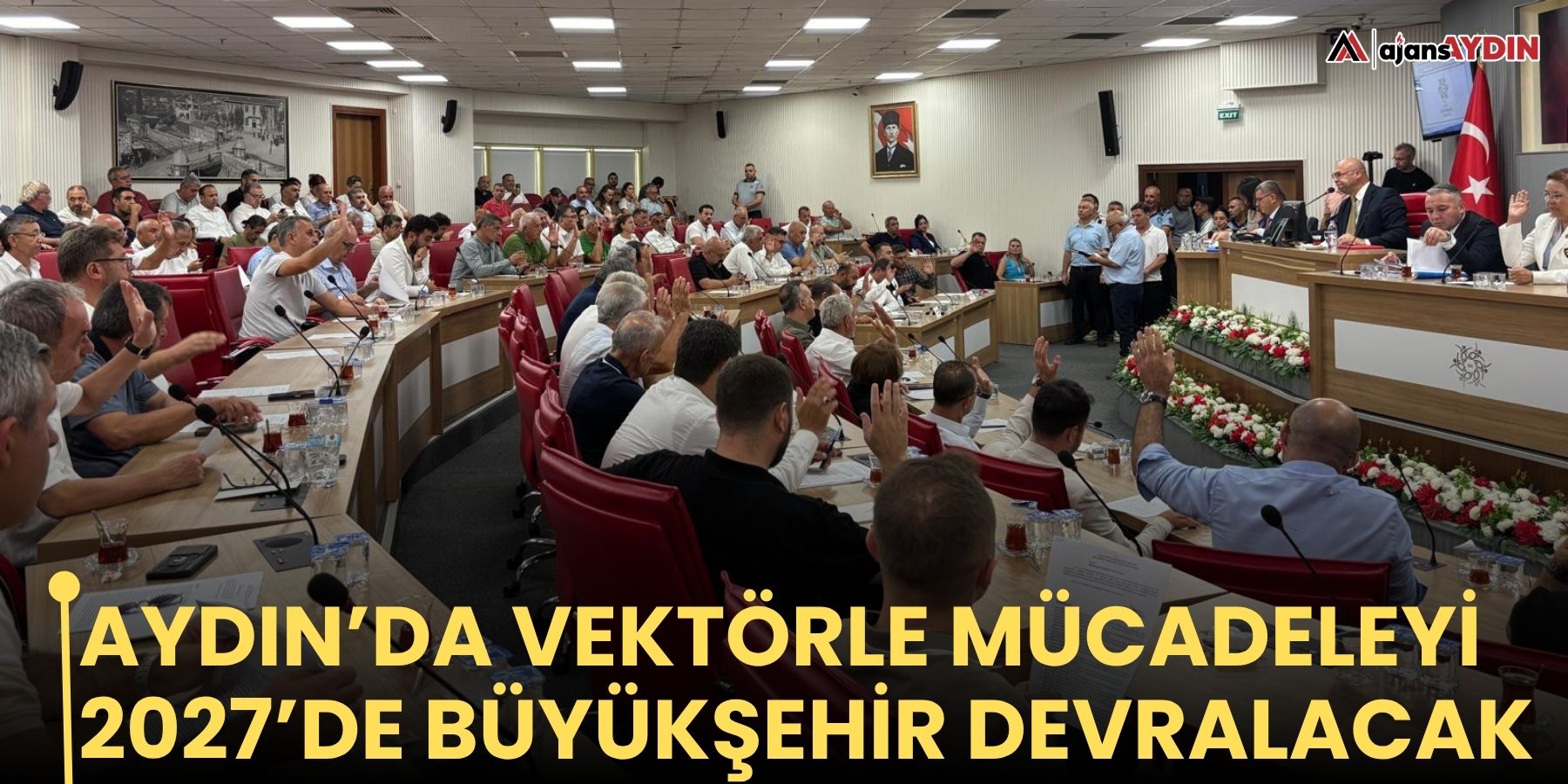 Aydın’da vektörle mücadeleyi 2027’de Büyükşehir devralacak