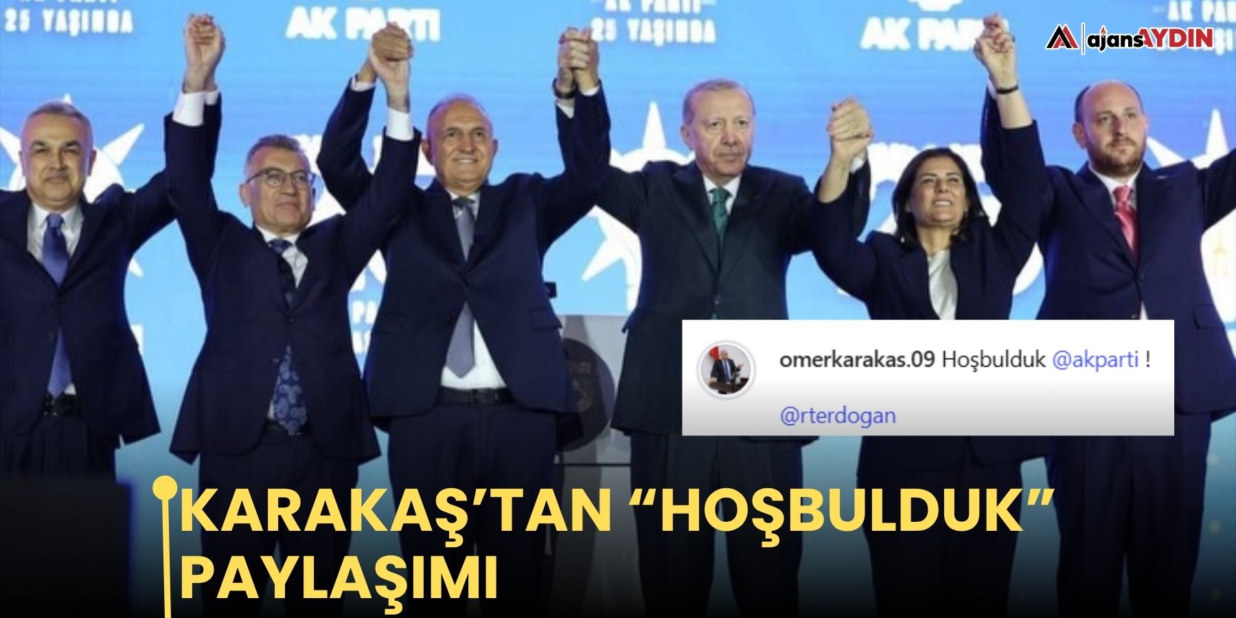 Karakaş’tan “Hoşbulduk” paylaşımı