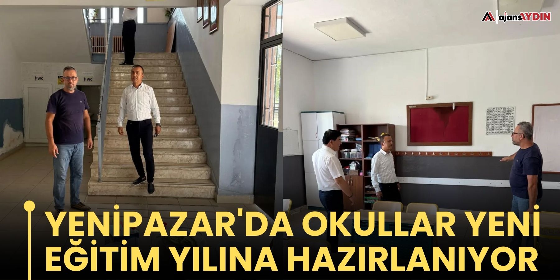 Yenipazar'da Okullar Yeni Eğitim Yılına Hazırlanıyor