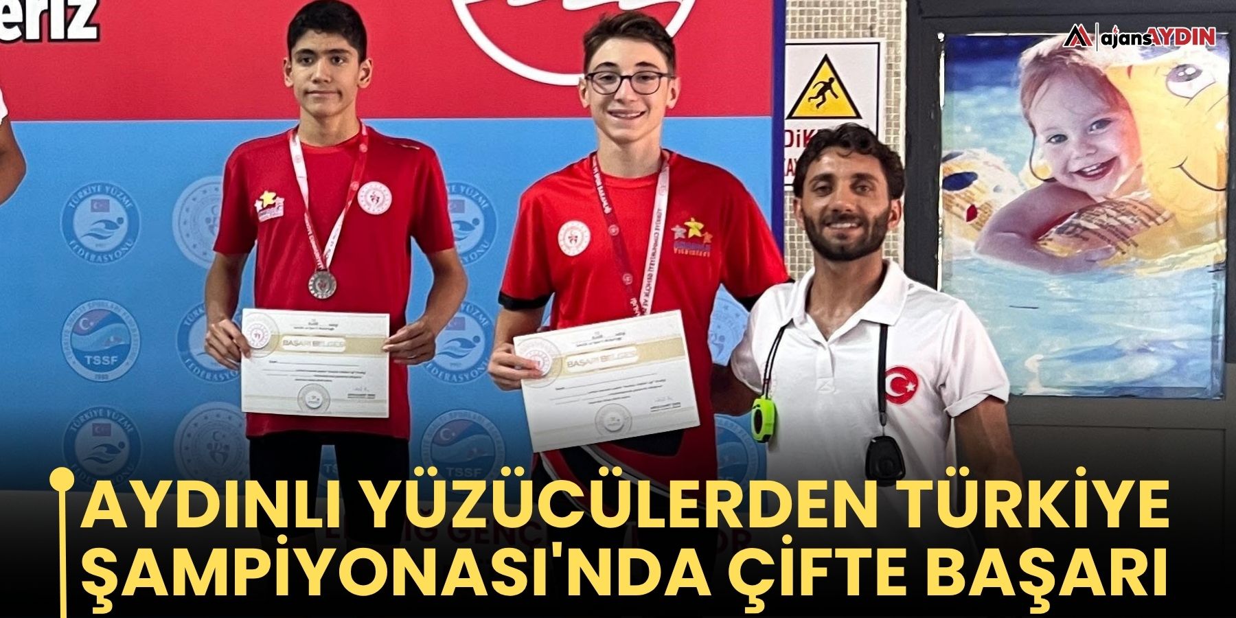 Aydınlı Yüzücülerden Türkiye Şampiyonası'nda Çifte Başarı