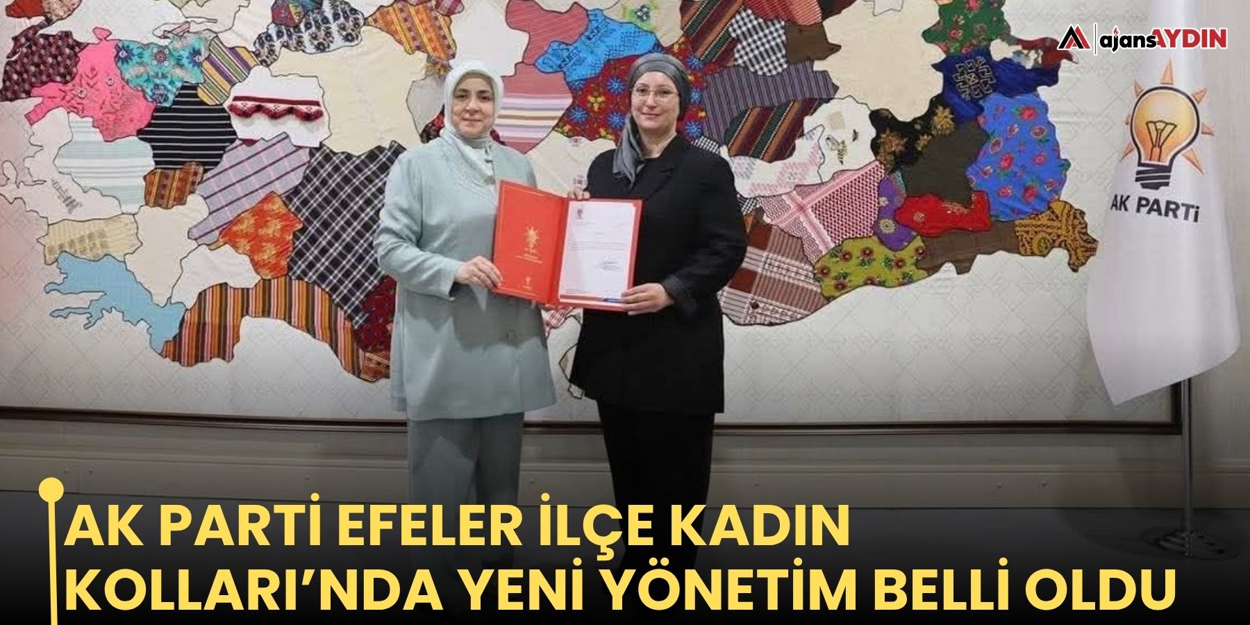 AK Parti Efeler İlçe Kadın Kolları’nda yeni yönetim belli oldu