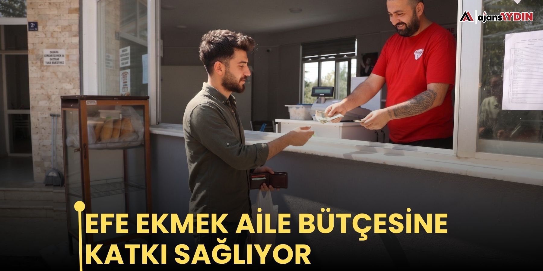 Efe Ekmek aile bütçesine katkı sağlıyor