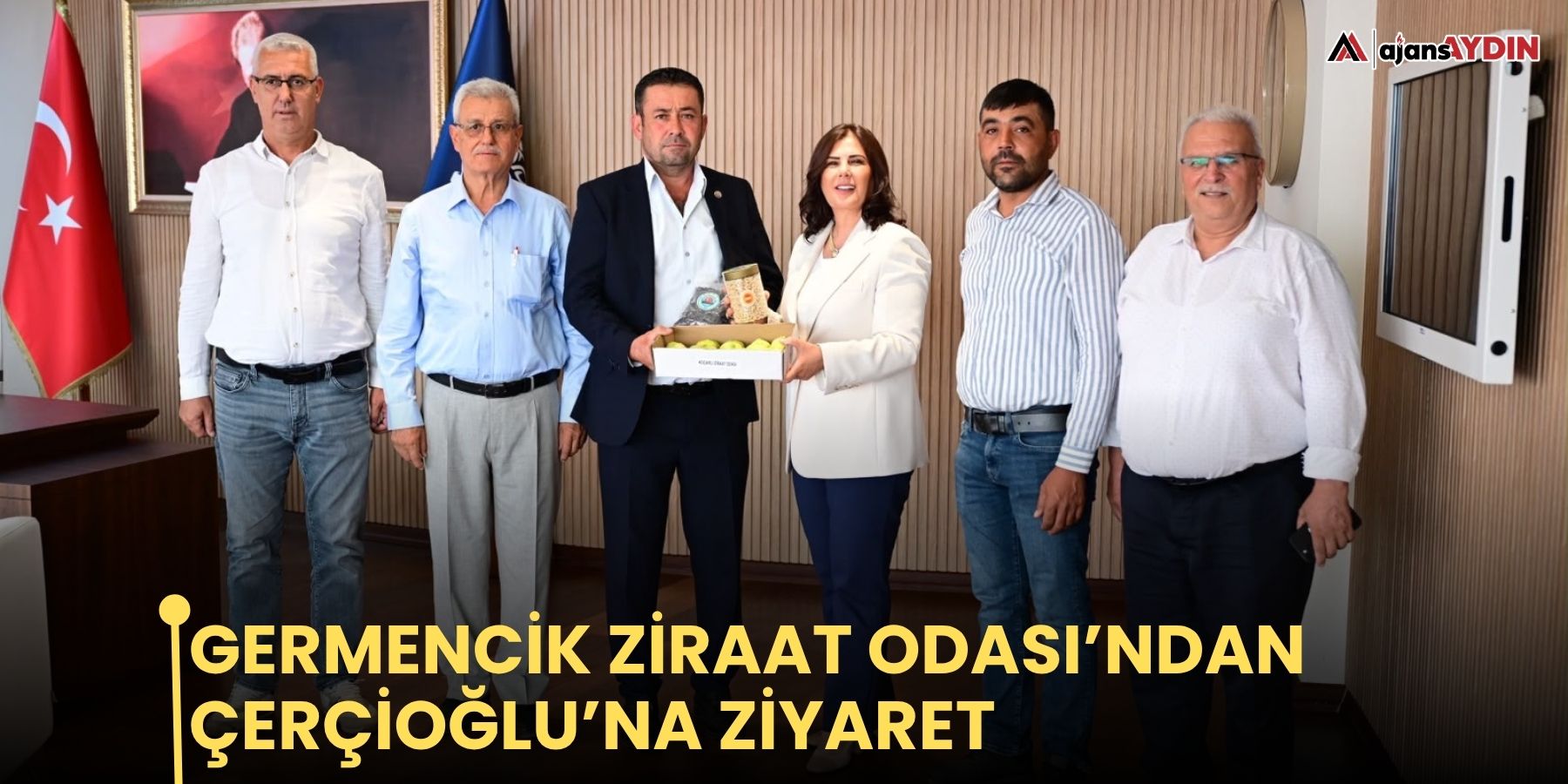 Germencik Ziraat Odası’ndan Çerçioğlu’na ziyaret
