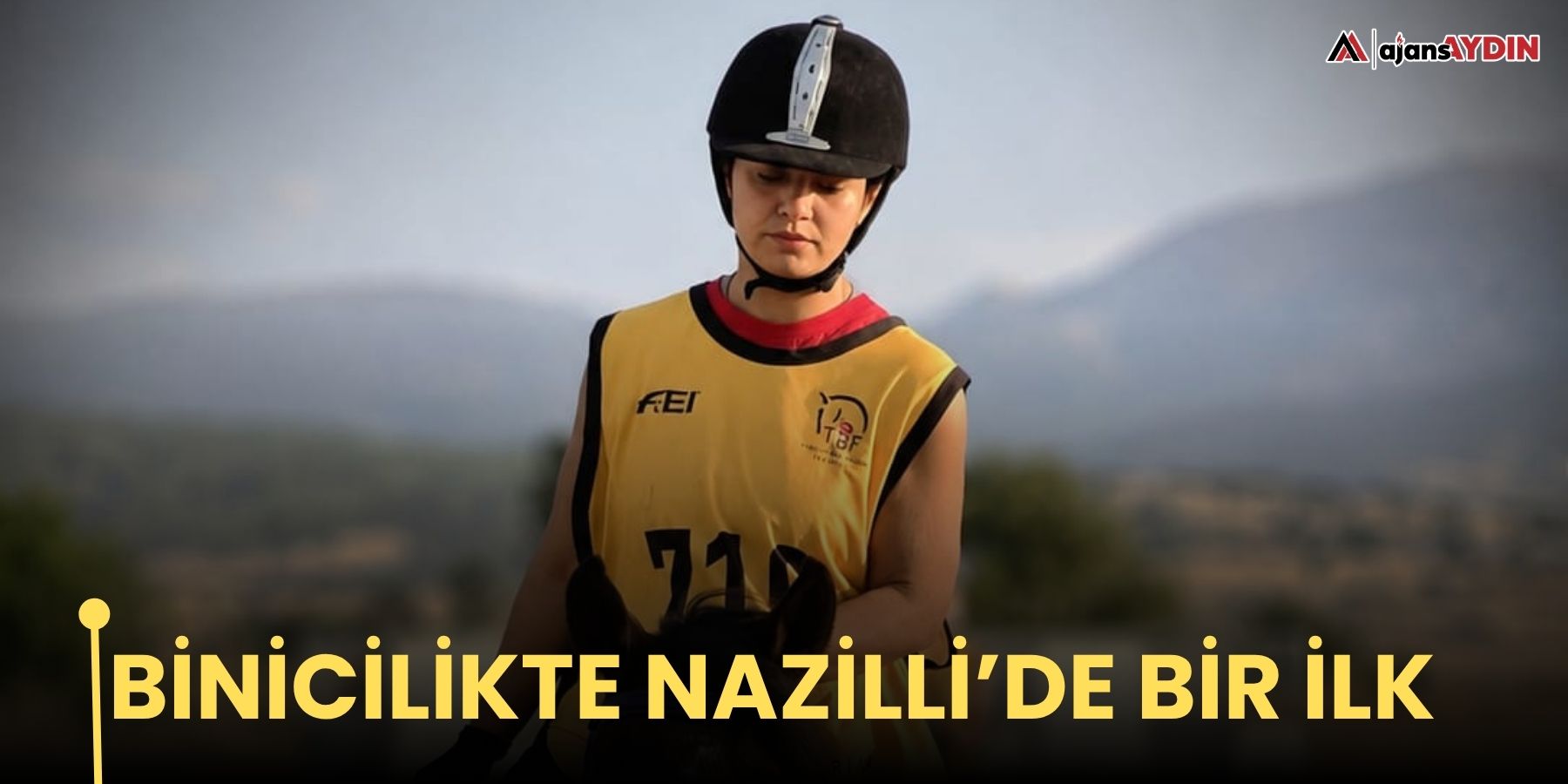 Binicilikte Nazilli’de bir ilk