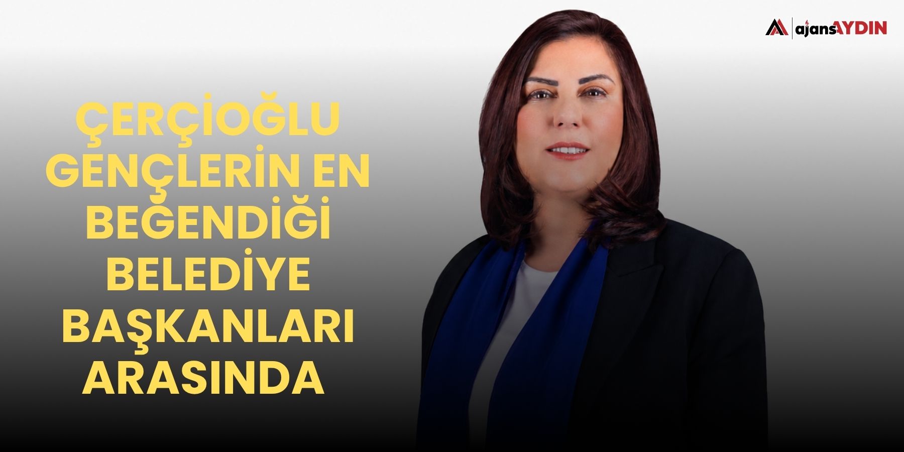 Çerçioğlu gençlerin en beğendiği belediye başkanları arasında