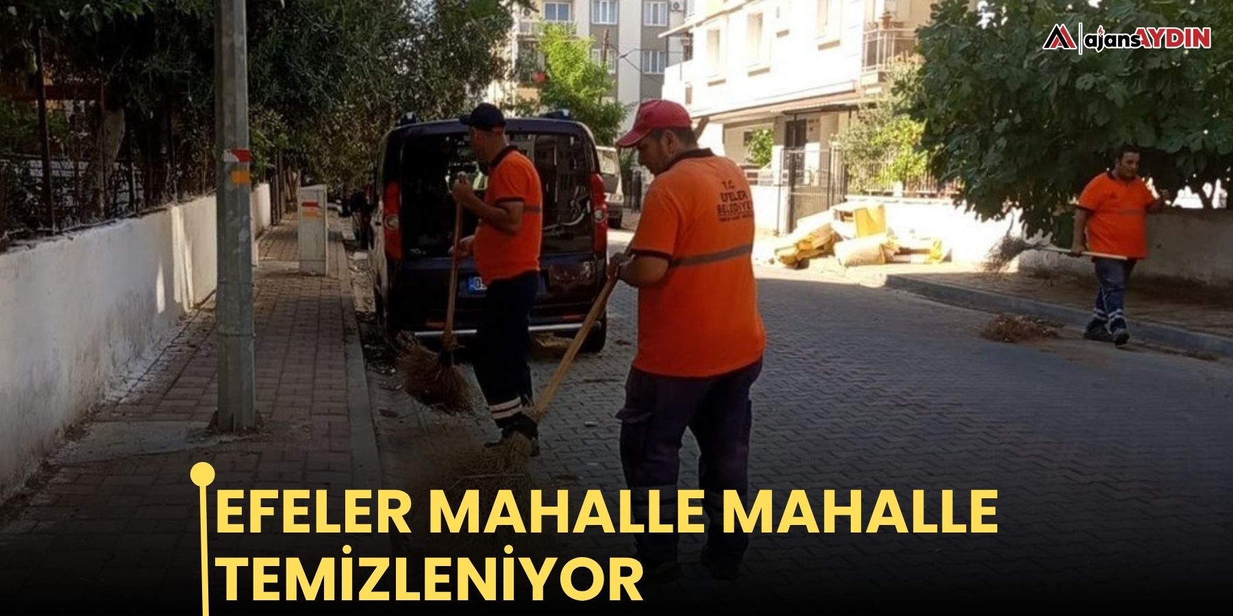 Efeler mahalle mahalle temizleniyor