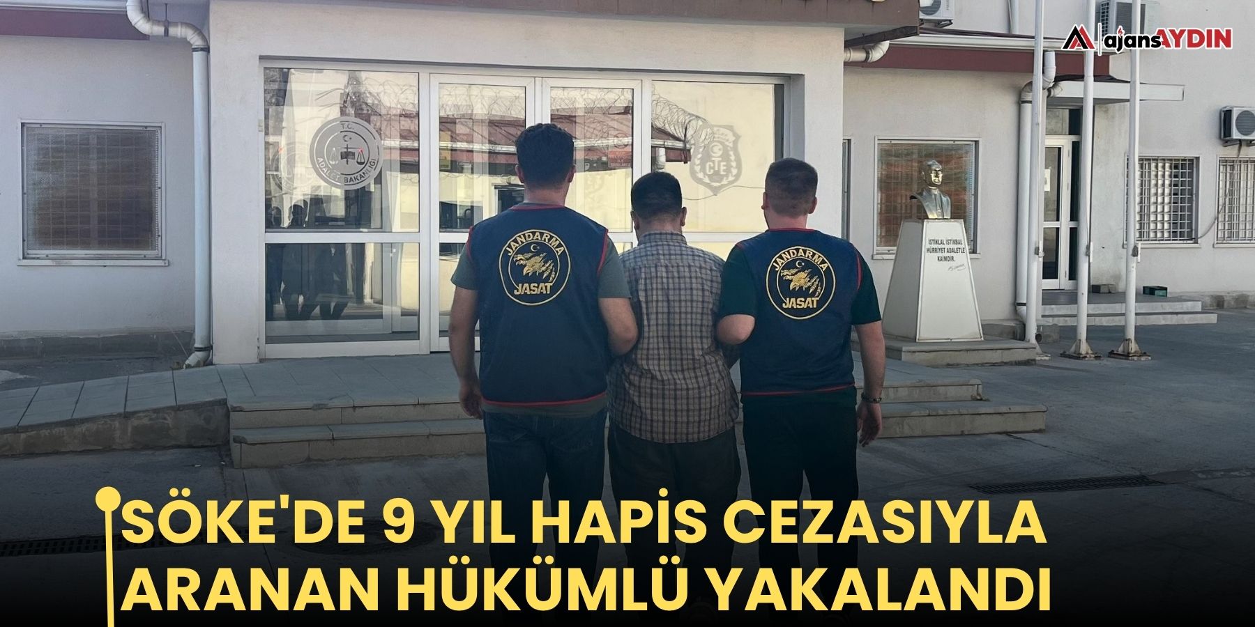 Söke'de 9 yıl hapis cezasıyla aranan hükümlü yakalandı