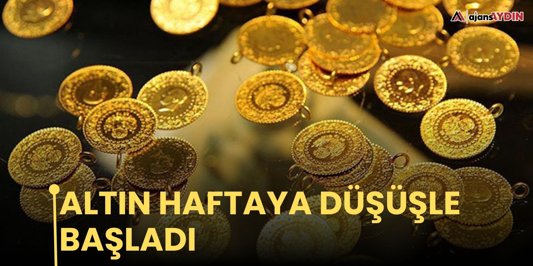 Altın haftaya düşüşle başladı