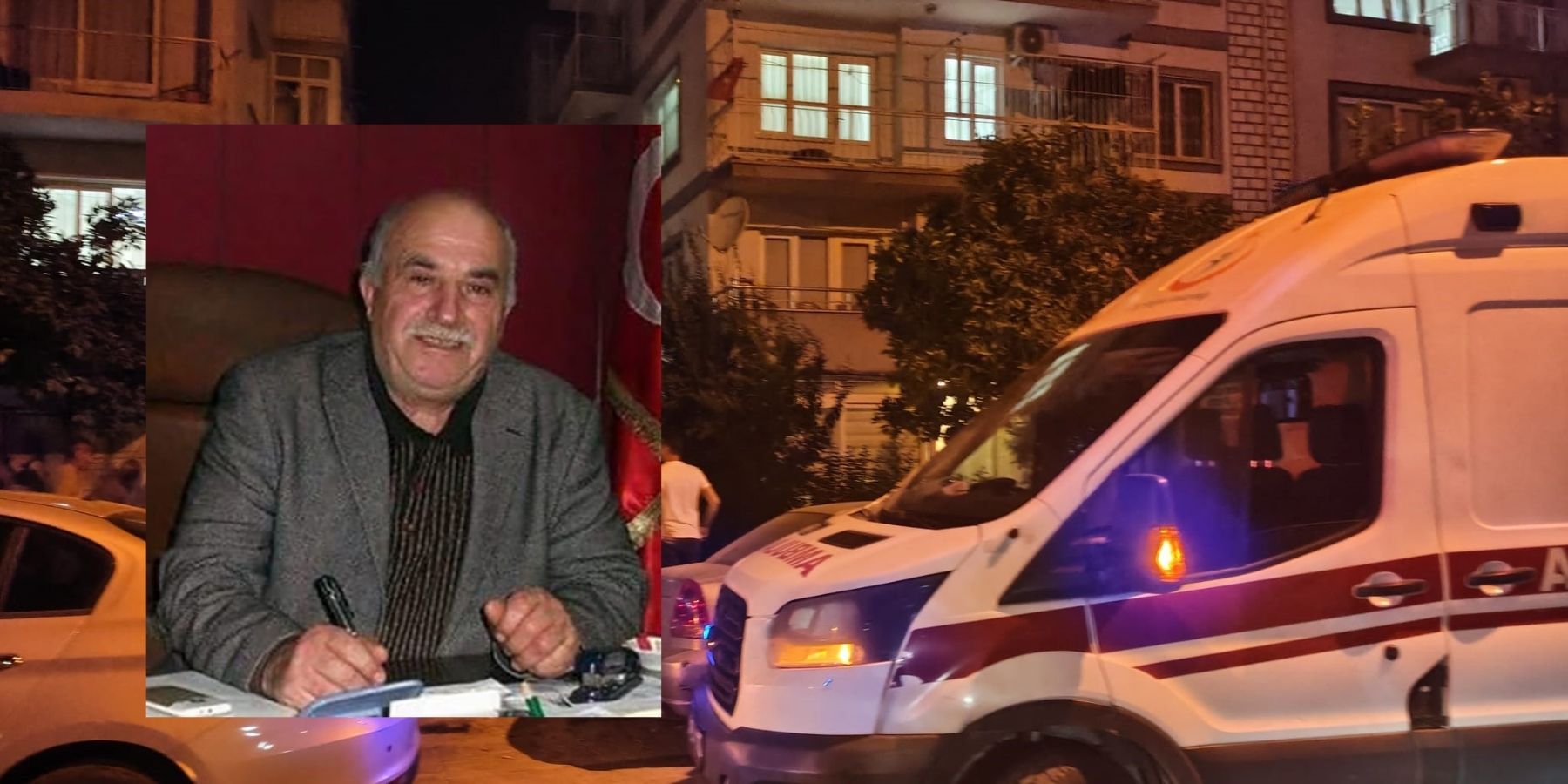 Çatıdan düşen emekli öğretmen öldü