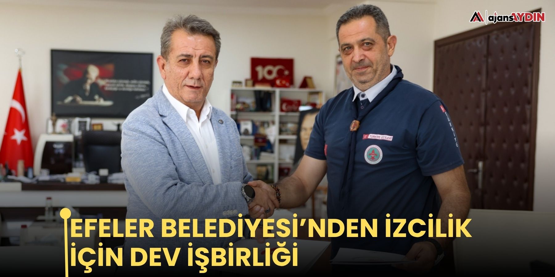 Efeler Belediyesi’nden izcilik için dev işbirliği