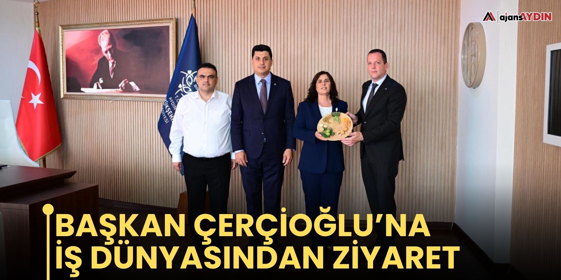 Başkan Çerçioğlu’na İş Dünyasından Ziyaret