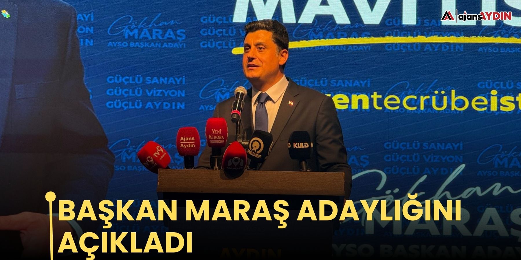 Başkan Maraş adaylığını açıkladı