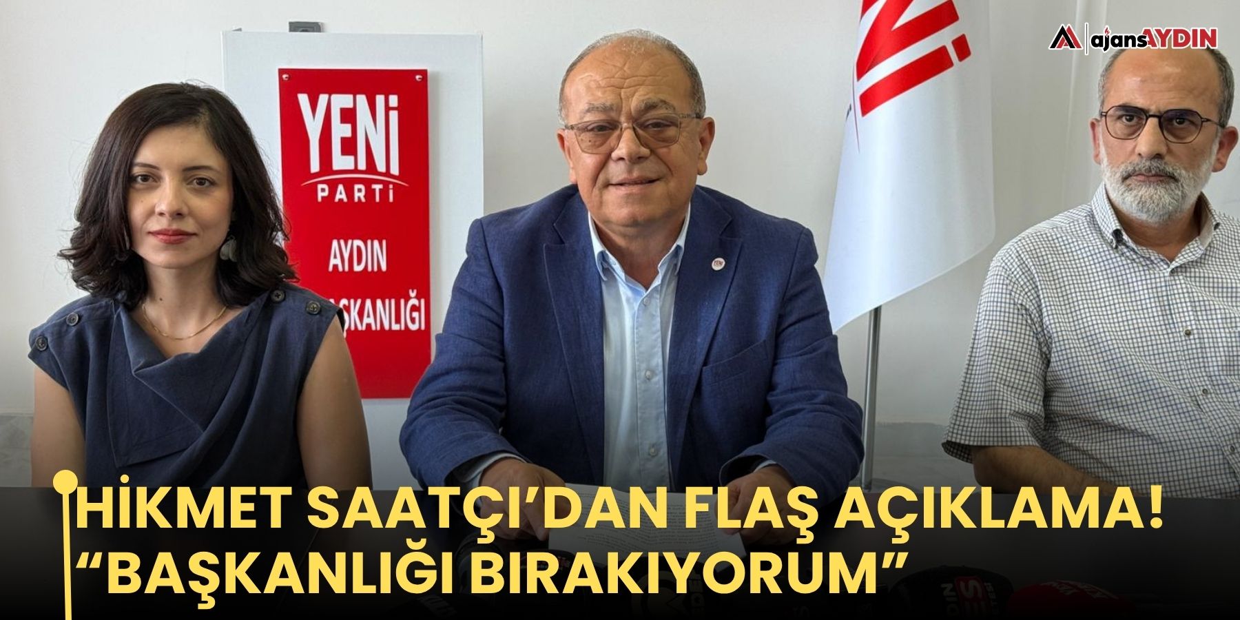 Hikmet Saatçı’dan flaş açıklama!   “Başkanlığı bırakıyorum”