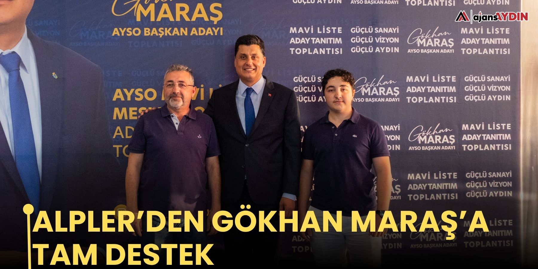 Alpler’den Gökhan Maraş’a tam destek