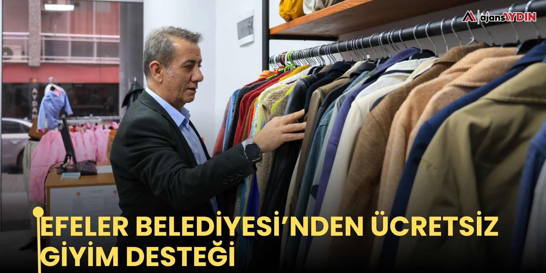 Efeler Belediyesi’nden ücretsiz giyim desteği